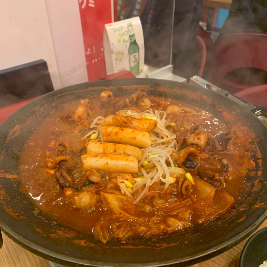 yuこまちさんが投稿した百人町韓国料理のお店ホンスチュクミ 新宿本店/ホンスチュクミ シンジュクホンテンの写真