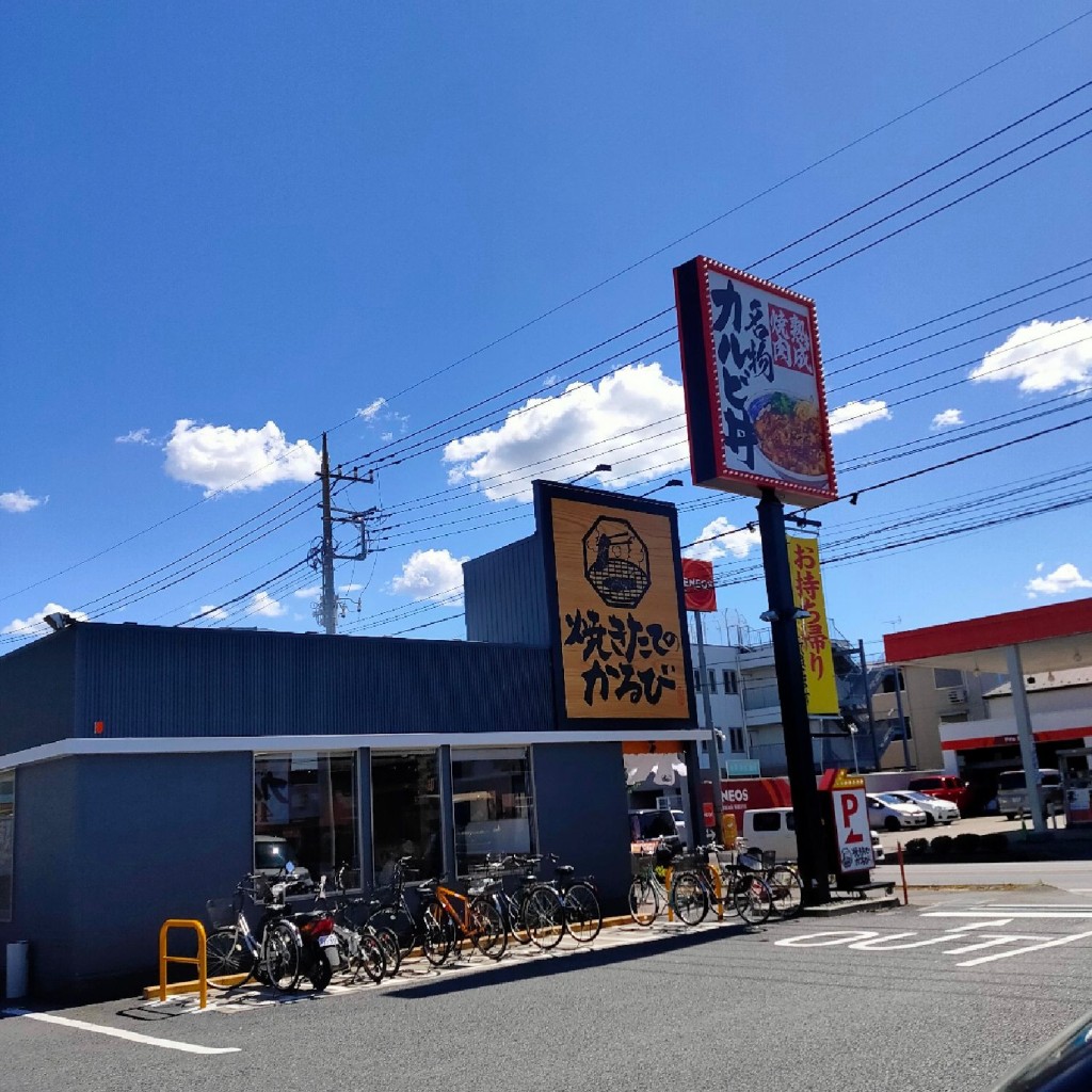 実際訪問したユーザーが直接撮影して投稿した花田肉料理焼きたてのかるび 越谷花田店の写真