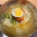 キムチ冷麺 - 実際訪問したユーザーが直接撮影して投稿した黒山韓国料理韓国料理 bibim' ららぽーと堺店の写真のメニュー情報