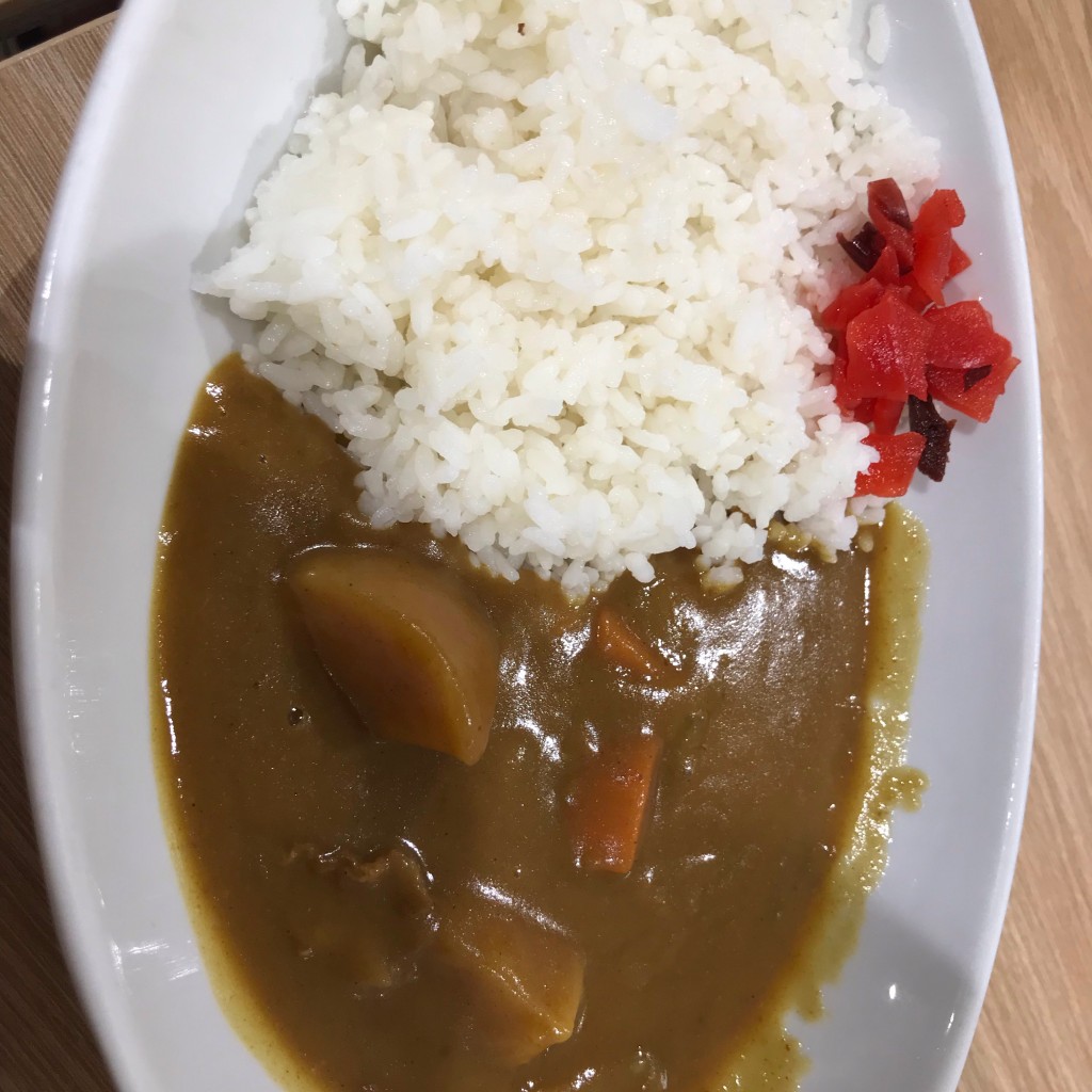 ユーザーが投稿したセットミニカレーの写真 - 実際訪問したユーザーが直接撮影して投稿した野依町うどんはなまるうどん イオン豊橋南店の写真