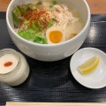 実際訪問したユーザーが直接撮影して投稿した亀有ラーメン / つけ麺鶏白湯ラーメン 自由が丘蔭山 アリオ亀有店の写真