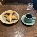 あんバター 珈琲セット - 実際訪問したユーザーが直接撮影して投稿した山城町喫茶店喫茶文六の写真のメニュー情報