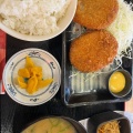 メンチ定食/弁 - 実際訪問したユーザーが直接撮影して投稿した東陽居酒屋とんかつの和吉 東陽町駅前店の写真のメニュー情報