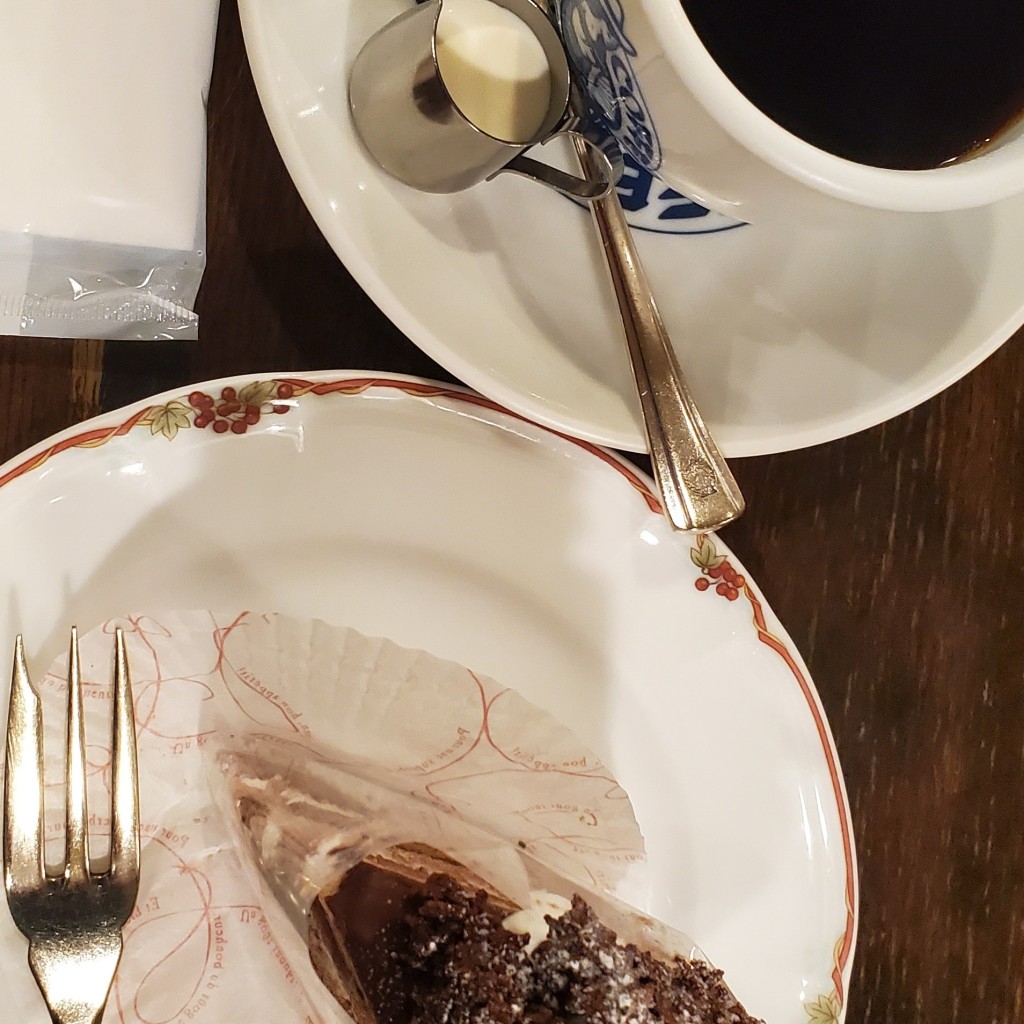 ユーザーが投稿したケーキの写真 - 実際訪問したユーザーが直接撮影して投稿した堀川町喫茶店朝日珈琲サロン 胡町店の写真