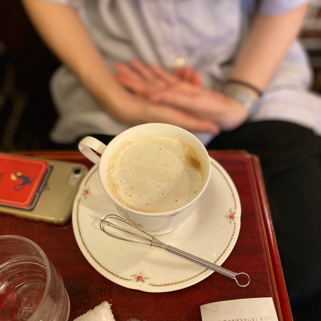 ユーザーが投稿したカフェオーレの写真 - 実際訪問したユーザーが直接撮影して投稿した上原コーヒー専門店茶望留の写真