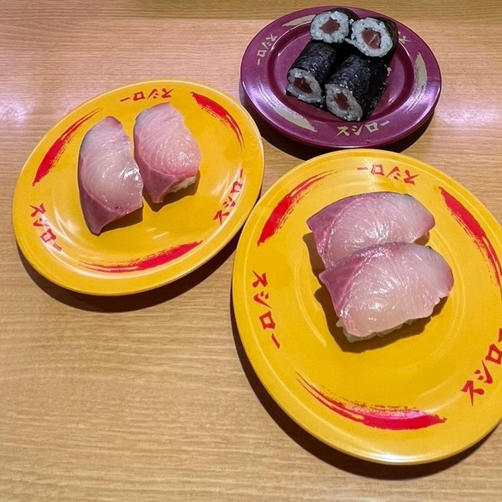 ユーザーが投稿した360円黒皿の写真 - 実際訪問したユーザーが直接撮影して投稿した乙金台回転寿司スシロー大野城大城店の写真