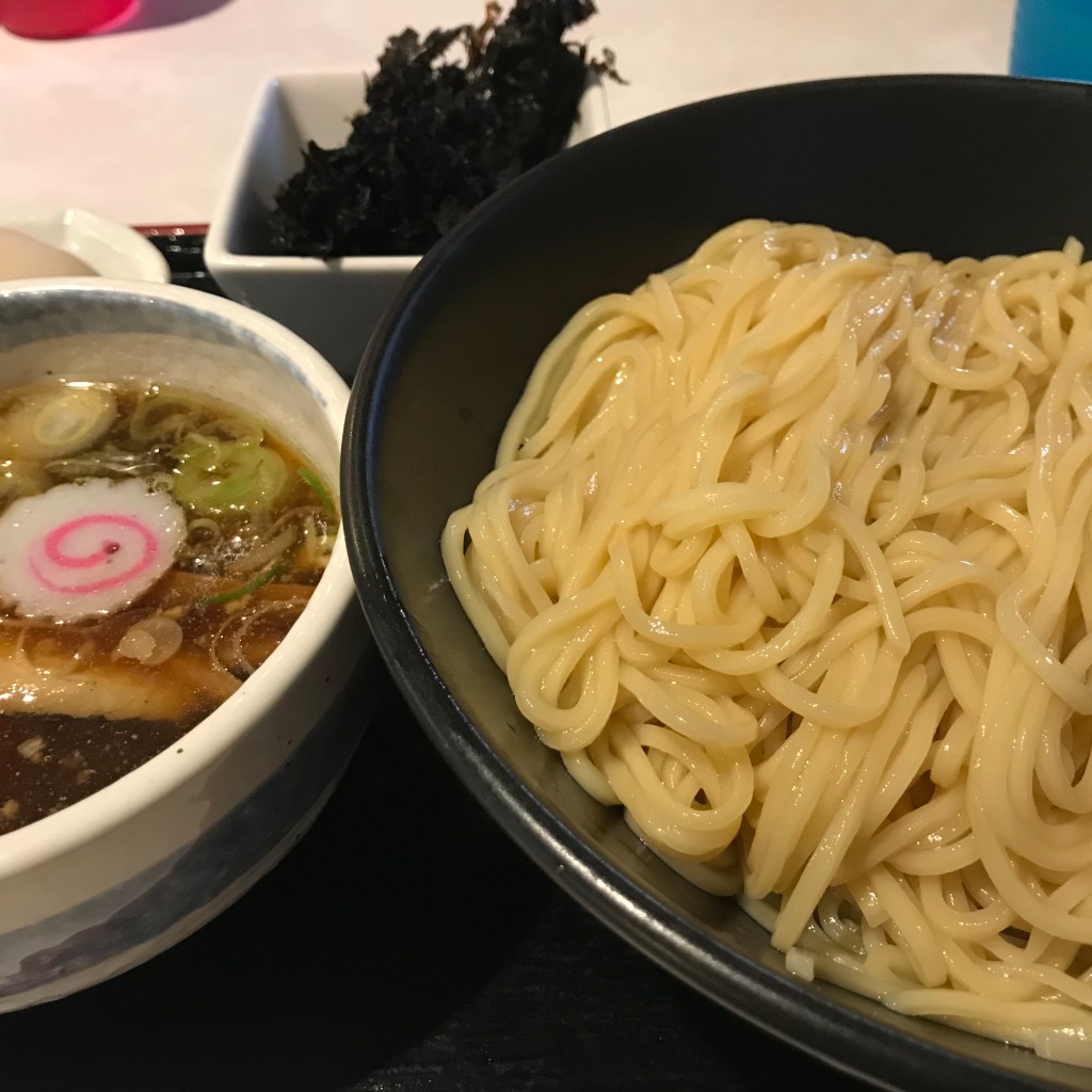 ユーザーが投稿した味玉つけ麺の写真 - 実際訪問したユーザーが直接撮影して投稿した横山ラーメン / つけ麺麺絆 英の写真