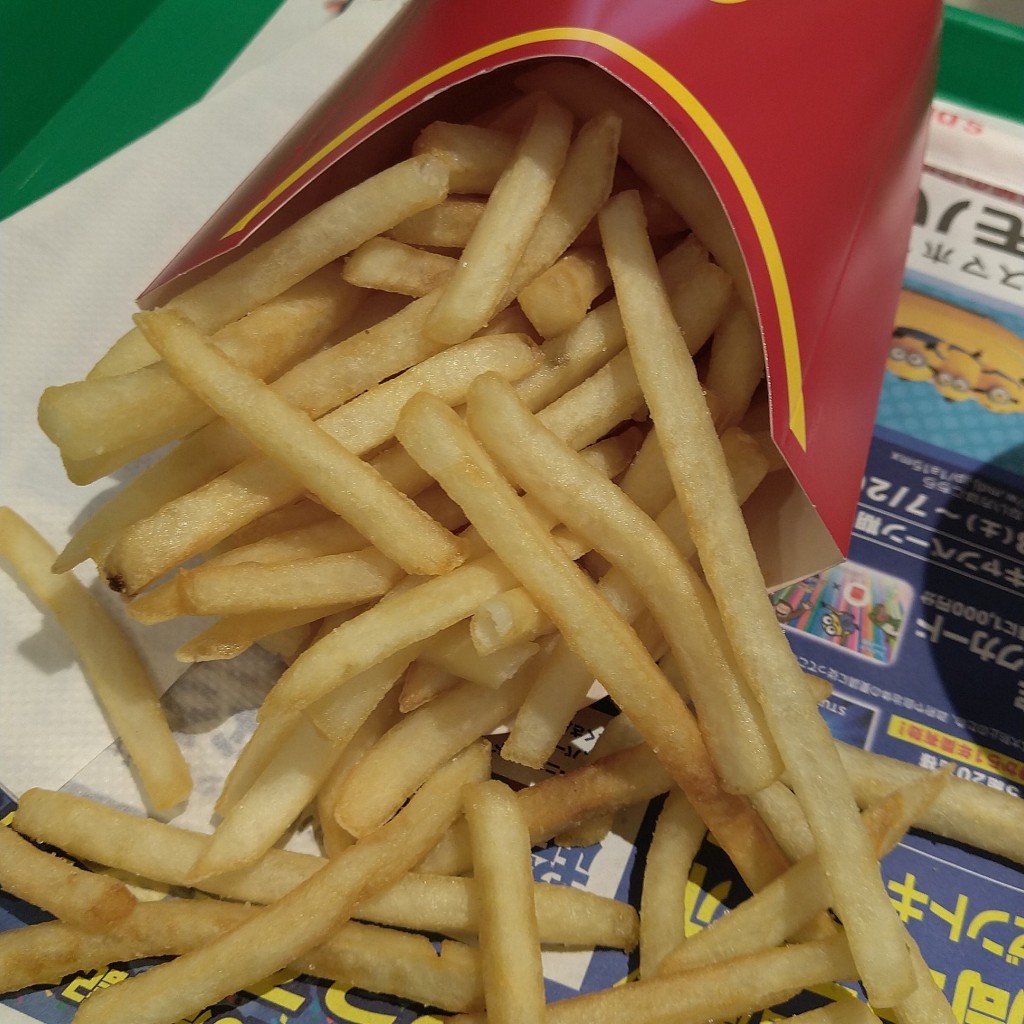 ユーザーが投稿したマックフライポテトの写真 - 実際訪問したユーザーが直接撮影して投稿した片町ファーストフードマクドナルド 京橋店の写真