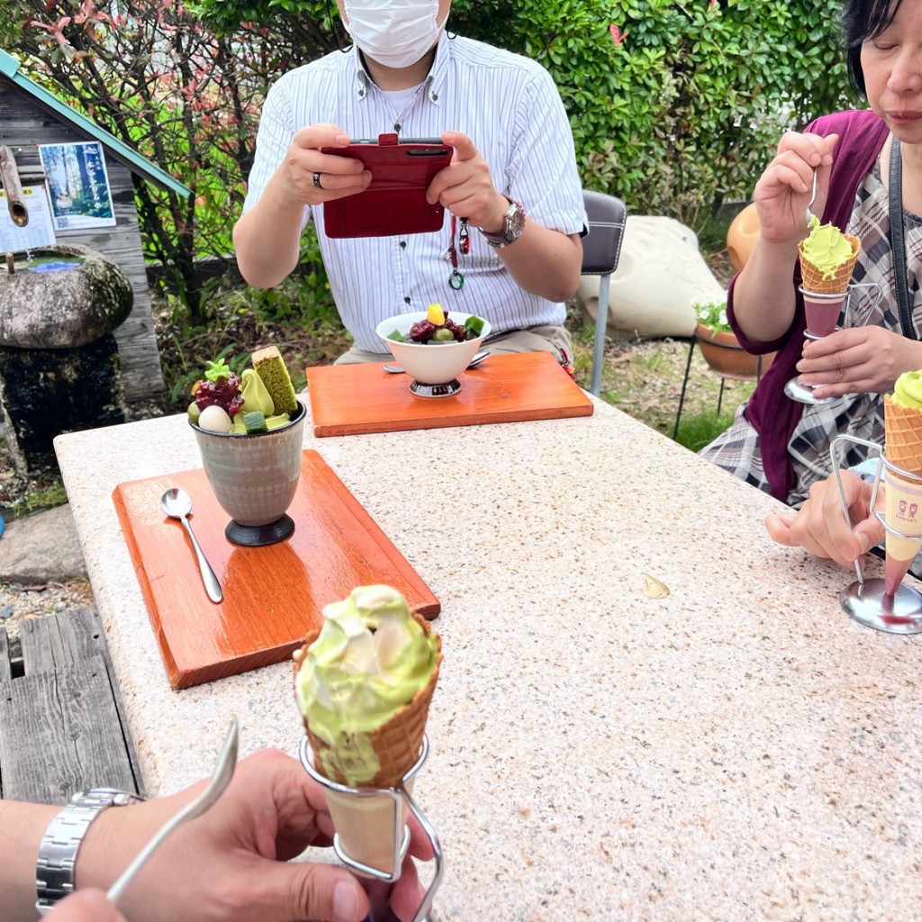 実際訪問したユーザーが直接撮影して投稿した美山町島カフェカフェ美山里山舎の写真