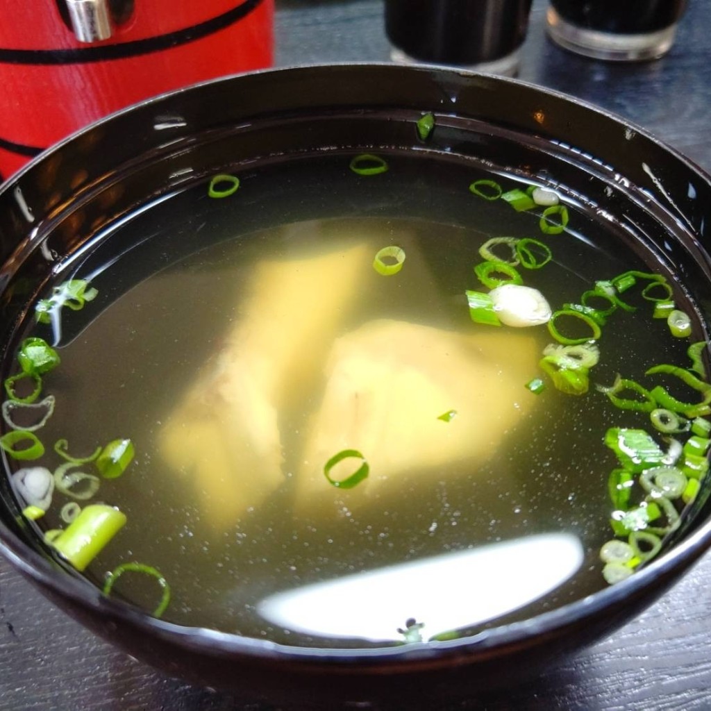 ユーザーが投稿した鯛の潮汁の写真 - 実際訪問したユーザーが直接撮影して投稿した有城回転寿司回転ずし 源平の写真