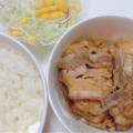 カルビ焼肉W定食特弁当 - 実際訪問したユーザーが直接撮影して投稿した元総社町牛丼松屋 前橋元総社町店の写真のメニュー情報