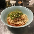 汁なし担々麺 - 実際訪問したユーザーが直接撮影して投稿した薬研堀担々麺汁なし担担麺センター キング軒 薬研堀出張所の写真のメニュー情報