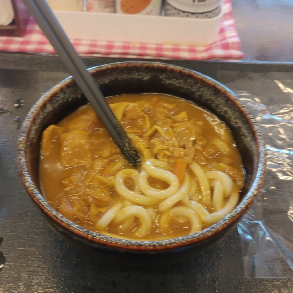 ユーザーが投稿したカレーうどんの写真 - 実際訪問したユーザーが直接撮影して投稿した上田楽町うどんどんどん庵 上田楽店の写真