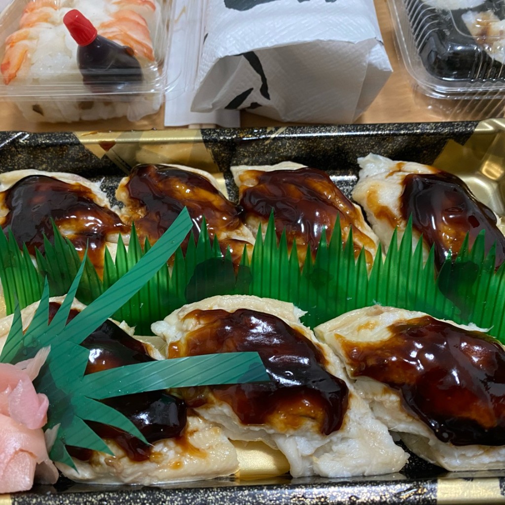 ユーザーが投稿した上穴子ニギリの写真 - 実際訪問したユーザーが直接撮影して投稿した出島町寿司深清鮓の写真
