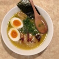 実際訪問したユーザーが直接撮影して投稿した芝大門ラーメン専門店鶏ポタ ラーメン THANKの写真