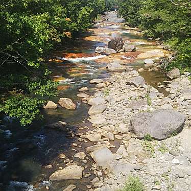 実際訪問したユーザーが直接撮影して投稿した大滝区北湯沢温泉町足湯白絹の床の写真