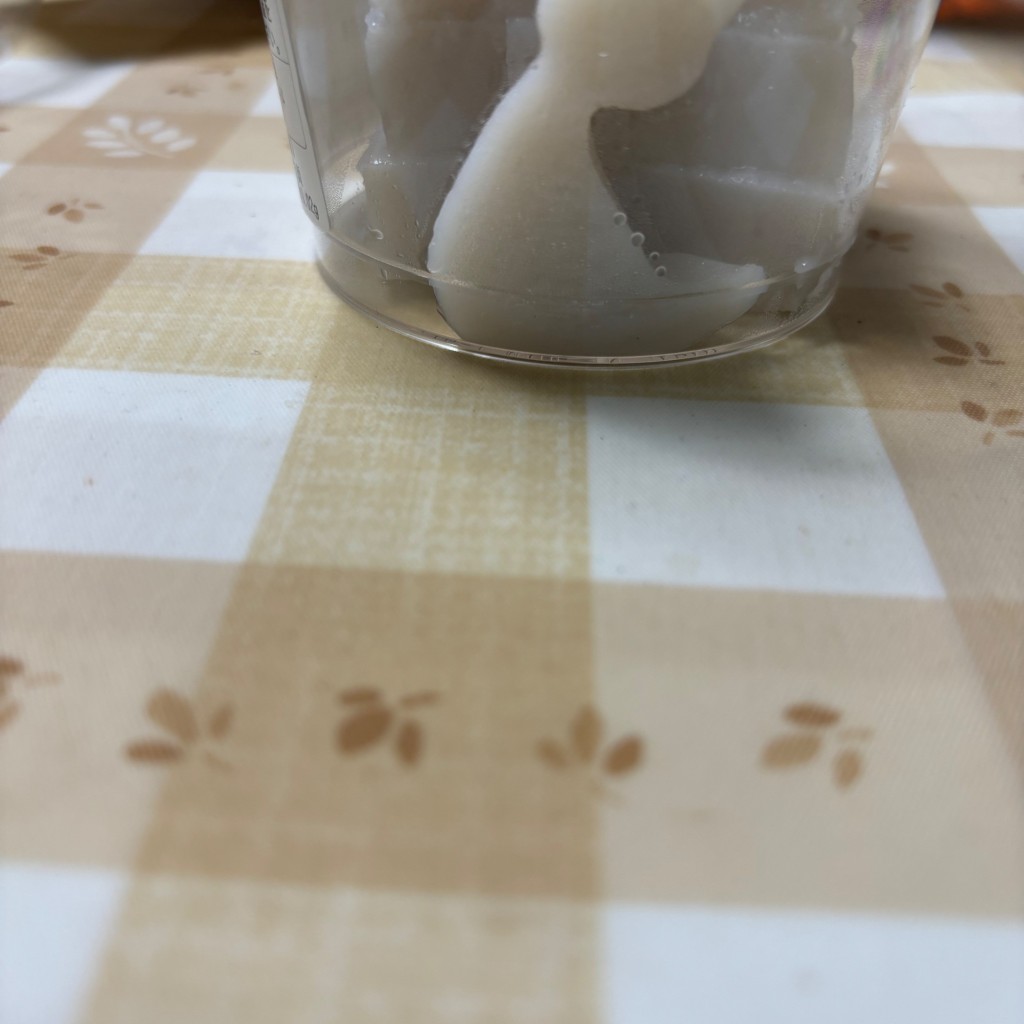 ユーザーが投稿した猫カップくず餅の写真 - 実際訪問したユーザーが直接撮影して投稿した柴崎町和菓子船橋屋 エキュート立川店(改札外)の写真