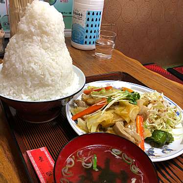 実際訪問したユーザーが直接撮影して投稿した三河北町中華料理中華料理 西華の写真