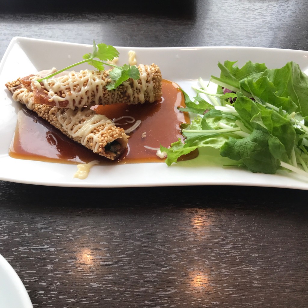 ユーザーが投稿した(ランチセット) 麺1月の写真 - 実際訪問したユーザーが直接撮影して投稿した雲井通中華料理京鼎樓 ミント神戸店の写真