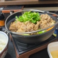 牛すき鍋膳 - 実際訪問したユーザーが直接撮影して投稿した八丁堀牛丼吉野家 新大橋通り八丁堀店の写真のメニュー情報