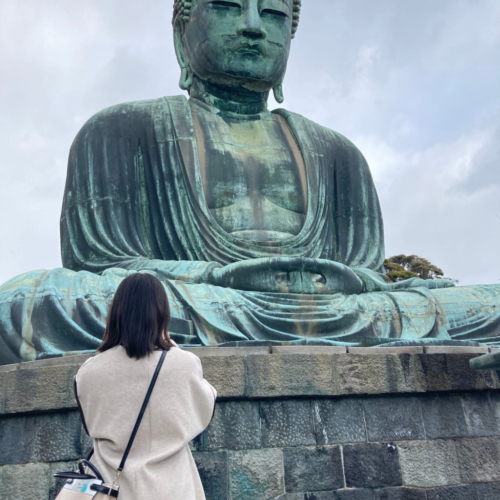 ぱんとちーず愛するなほてぃんさんが投稿した長谷寺のお店鎌倉大仏殿高徳院/カマクラダイブツデンコウトクインの写真