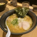 実際訪問したユーザーが直接撮影して投稿した鳥居町ラーメン / つけ麺濃厚鶏ソバ 麺 ザ クロの写真