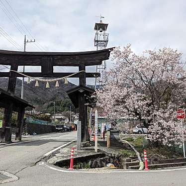 実際訪問したユーザーが直接撮影して投稿した神山町鍋山文化財武田八幡宮 二ノ鳥居の写真