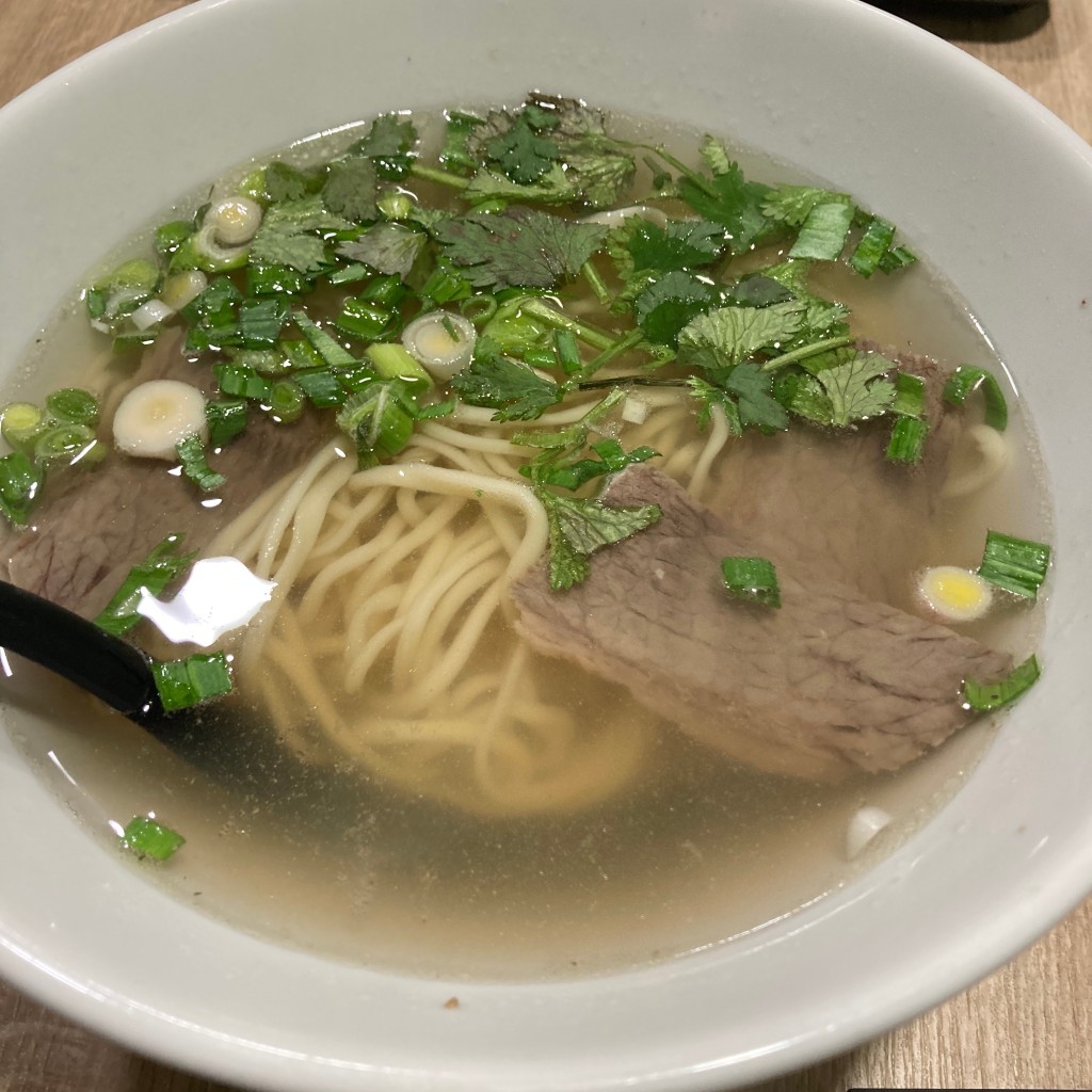 ユーザーが投稿したラーメンの写真 - 実際訪問したユーザーが直接撮影して投稿した上野ラーメン専門店中国蘭州牛肉ラーメン 国壱麺の写真