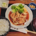 生姜焼き定食 - 実際訪問したユーザーが直接撮影して投稿した西新宿居酒屋鍛冶屋 文蔵 東京オペラシティ店の写真のメニュー情報