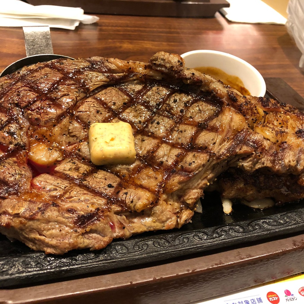 ぽぉーちゃさんが投稿した下中野ステーキのお店ステーキガスト 岡山下中野店/ステーキガスト オカヤマシモナカノテンの写真