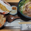 実際訪問したユーザーが直接撮影して投稿したあゆみ野和食 / 日本料理天然大海老天丼 自家製おうどん 白狐の写真