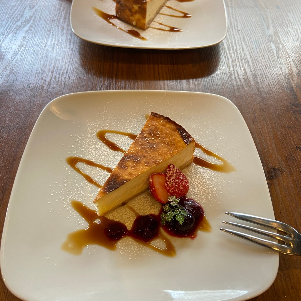 ユーザーが投稿したチーズケーキの写真 - 実際訪問したユーザーが直接撮影して投稿した神宮前カフェReissueの写真
