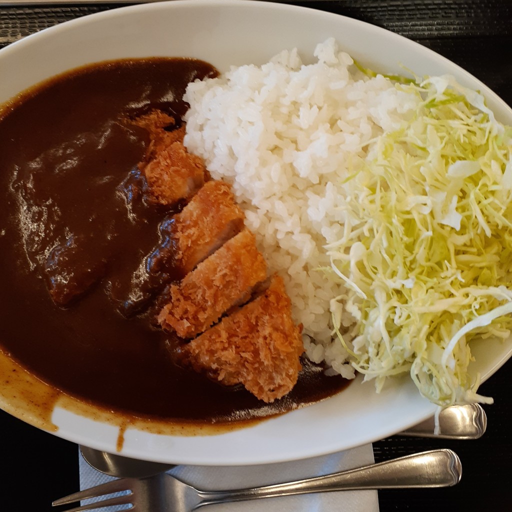 ユーザーが投稿したカツカレー(竹)の写真 - 実際訪問したユーザーが直接撮影して投稿した田宮とんかつかつや 茨城牛久店の写真