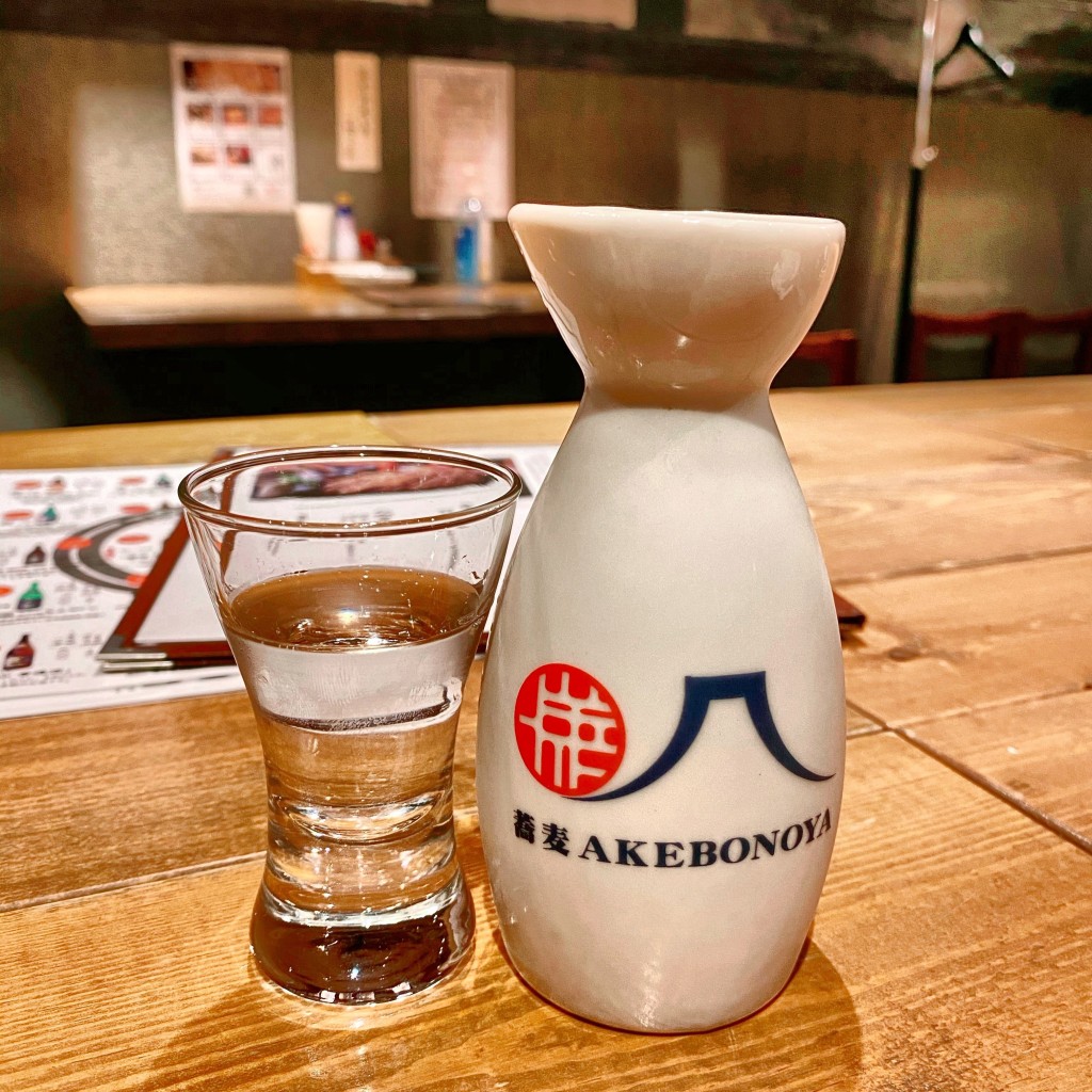 ユーザーが投稿した日本酒の写真 - 実際訪問したユーザーが直接撮影して投稿した有楽町そば自家製麺十割そばと地酒 あけぼのやの写真