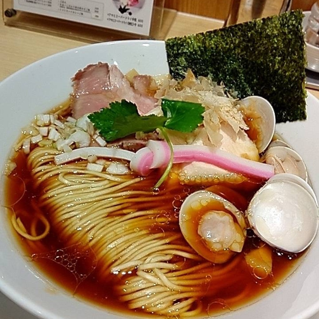 オーキッドさんが投稿した日本橋室町ラーメン / つけ麺のお店むぎとオリーブ 日本橋店/ムギトオリーブ ニホンバシテンの写真