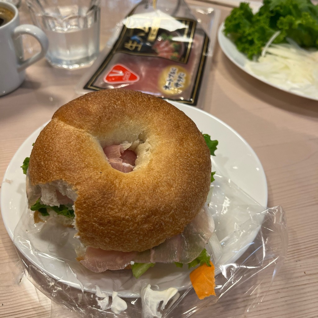 ユーザーが投稿したベーグルの写真 - 実際訪問したユーザーが直接撮影して投稿した船津サンドイッチパン・ダニエルの写真