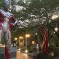 実際訪問したユーザーが直接撮影して投稿した赤坂銅像ウルトラマン像の写真