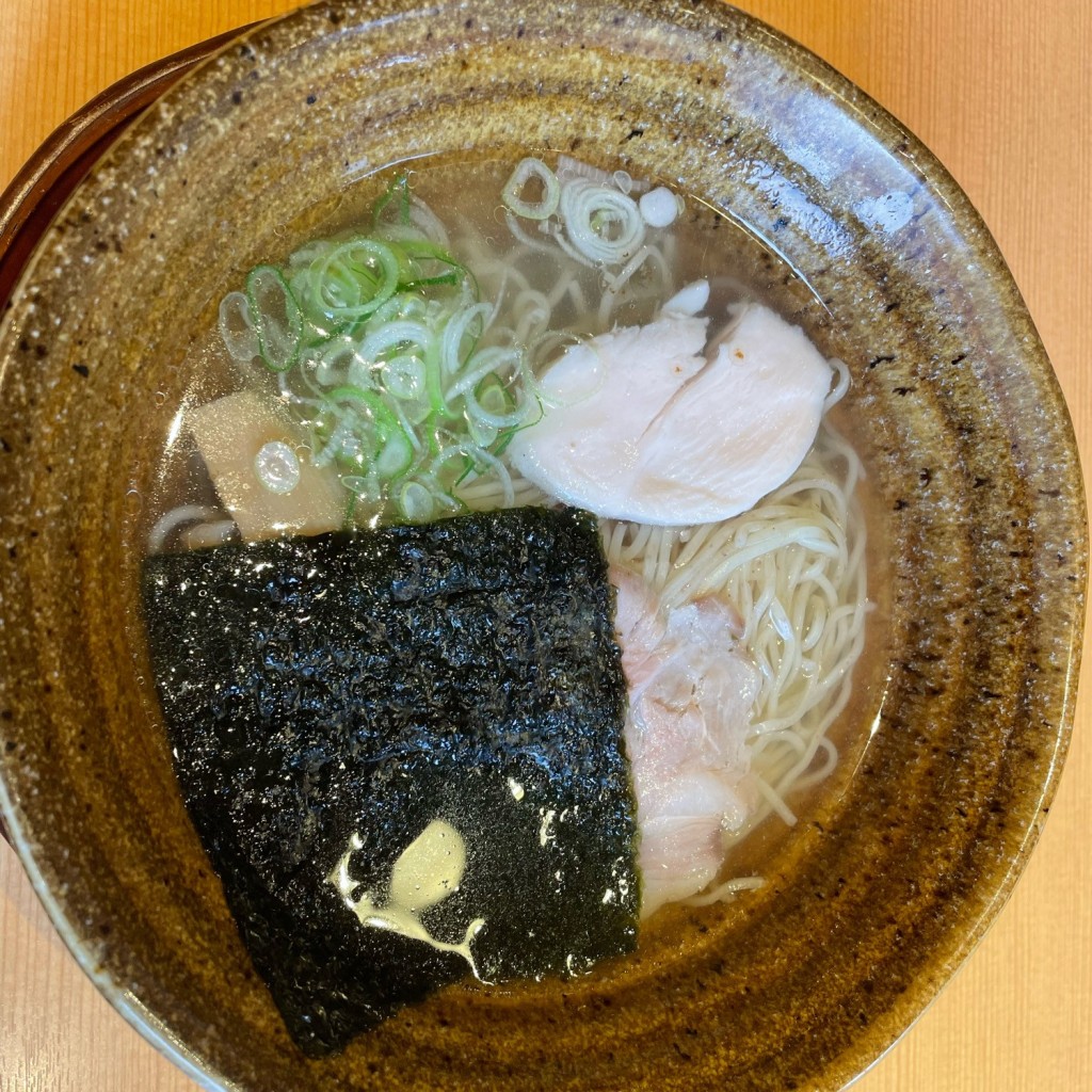 ユーザーが投稿した特製ラーメン(塩)の写真 - 実際訪問したユーザーが直接撮影して投稿した新保北ラーメン専門店五目亭新保店の写真