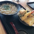 天ぷら盛り合わせうどん - 実際訪問したユーザーが直接撮影して投稿した銘苅うどん麺天の写真のメニュー情報
