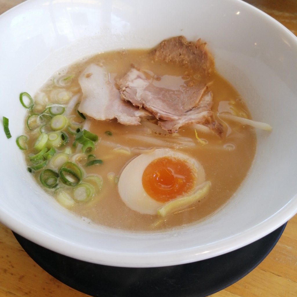 ユーザーが投稿したホタテ鶏白湯麺の写真 - 実際訪問したユーザーが直接撮影して投稿した林崎町ラーメン / つけ麺ひできよラーメンの写真