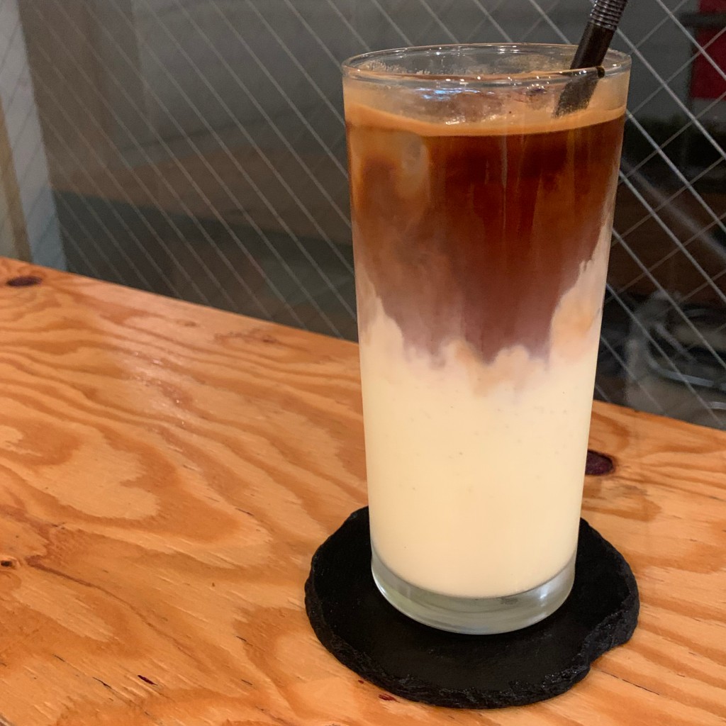 ユーザーが投稿したバナナラテの写真 - 実際訪問したユーザーが直接撮影して投稿した神泉町コーヒー専門店HEART'S LIGHT COFFEEの写真