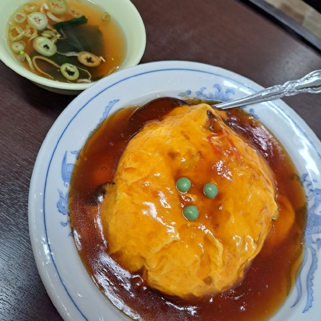 ユーザーが投稿した中華丼の写真 - 実際訪問したユーザーが直接撮影して投稿した広沢町ラーメン専門店清白の写真