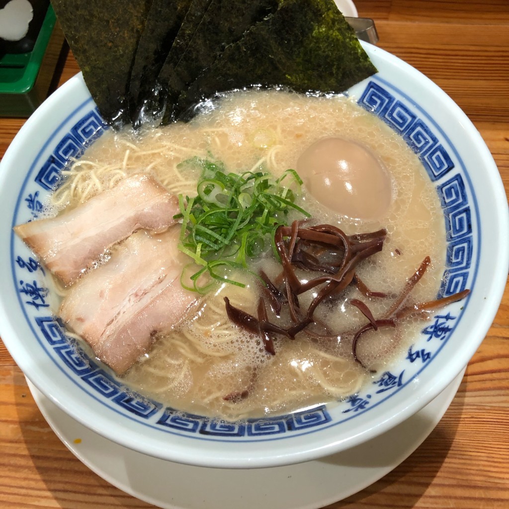 ユーザーが投稿した博多ラーメンの写真 - 実際訪問したユーザーが直接撮影して投稿した宇田川町ラーメン専門店博多食堂の写真