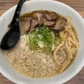 煮干しチャーシュー麺 - 実際訪問したユーザーが直接撮影して投稿した美女木東ラーメン専門店麺匠 花いち イオンモール北戸田店の写真のメニュー情報