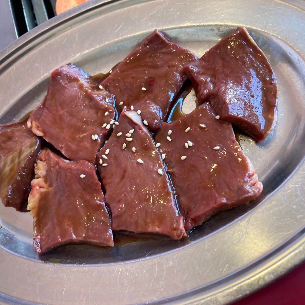 ユーザーが投稿したシンゾウ定食の写真 - 実際訪問したユーザーが直接撮影して投稿した西春日町肉料理焼肉レストランヒカリの写真