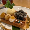 実際訪問したユーザーが直接撮影して投稿した相模大野カフェwaffle shuffleの写真