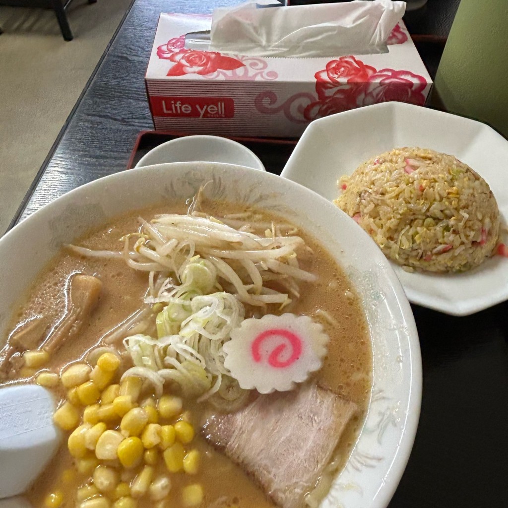 ユーザーが投稿した味噌ラーメンの写真 - 実際訪問したユーザーが直接撮影して投稿した山見町ラーメン / つけ麺よどやの写真