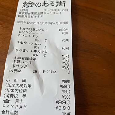 絵のある街 上野店のundefinedに実際訪問訪問したユーザーunknownさんが新しく投稿した新着口コミの写真