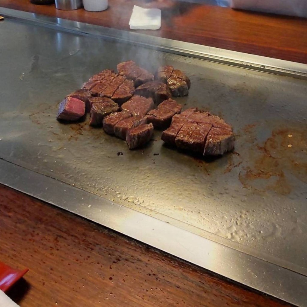 ユーザーが投稿した牛ヒレステーキコースの写真 - 実際訪問したユーザーが直接撮影して投稿した長良ステーキお座敷肉料理 潜龍の写真