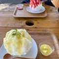 実際訪問したユーザーが直接撮影して投稿した和地町かき氷蜜 かき氷里ときどき焼き芋の写真